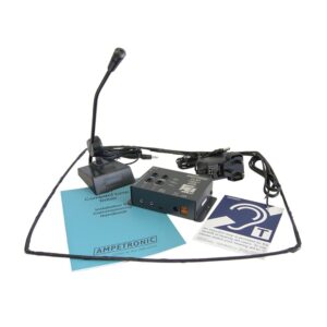 Ampetronic CLD1 teleslyngeforstærker - med bordmikrofon