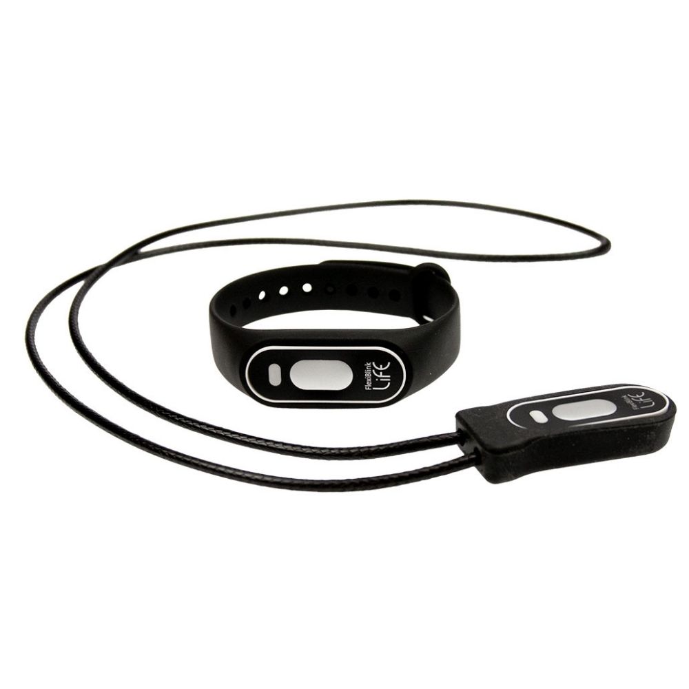 ELLA Smykkesender er en assistancealarm til personer, der skal kunne ringe efter assistance eller sende alarmer til andre. Et produkt i FlexiBlink LIFE serien.