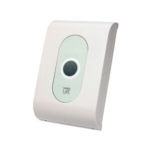 FlexiKnapp senderen er en del af FlexiBlink-serien og giver signal til alle modtagere, når der f.eks. ringes på døren. Egnet til mennesker med høretab.
