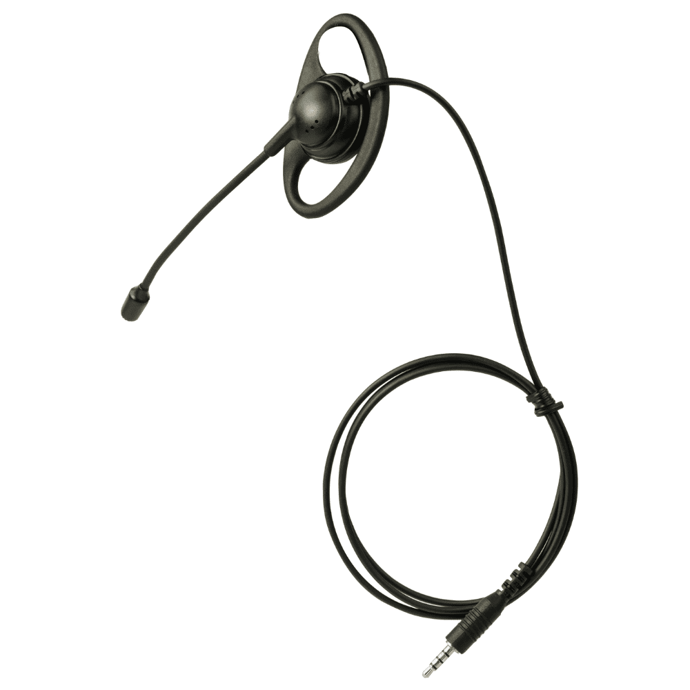 Headset 1 (Ear Speaker w/Boom Mic)