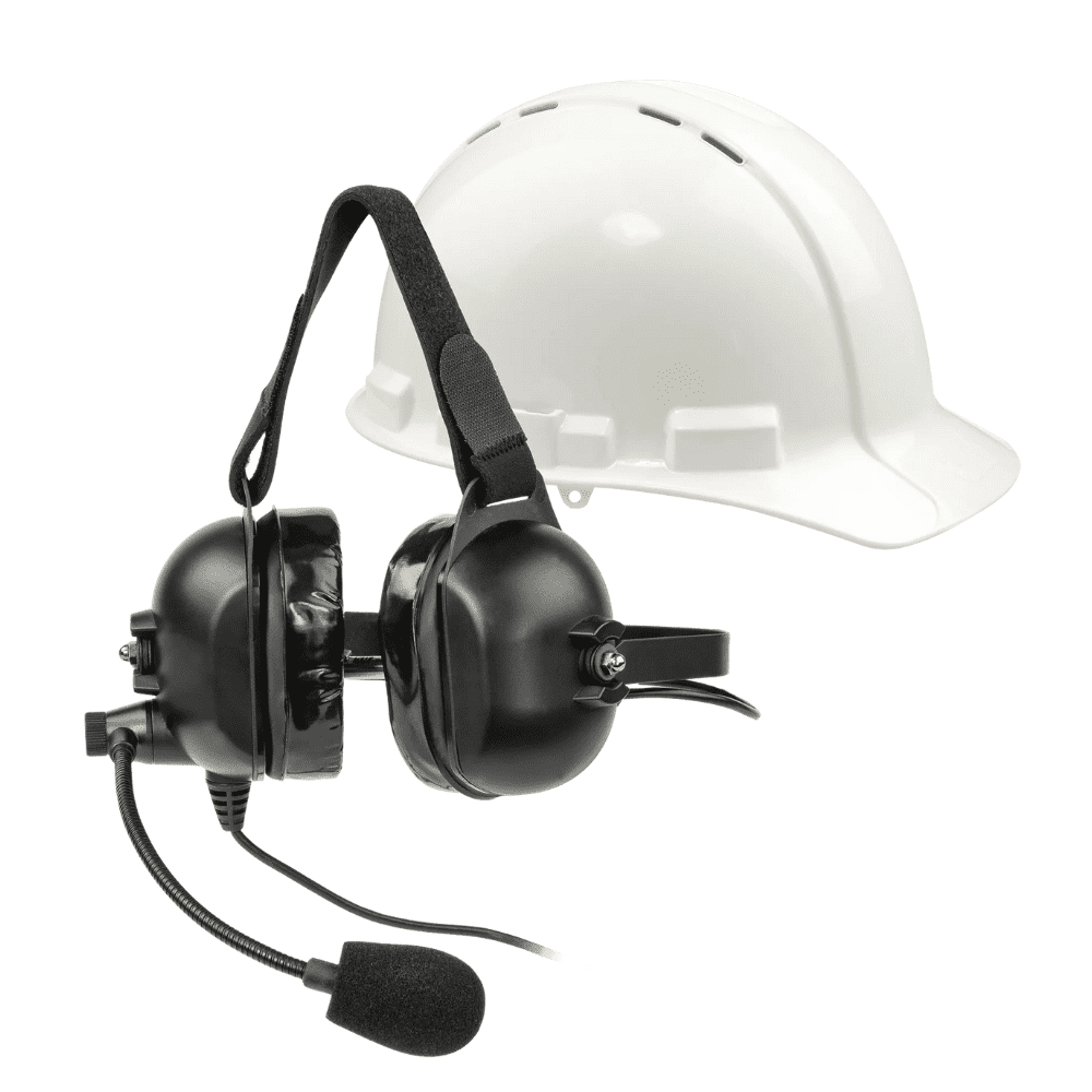 Headset 5 (Over Ears Industrial w/Boom Mic)