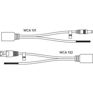 POE Kabelsæt til Medium IR Transmitter