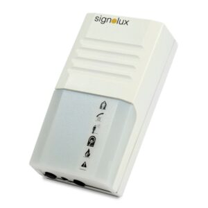 Signolux Flash Alarm, hvid - med kraftige lyssignaler
