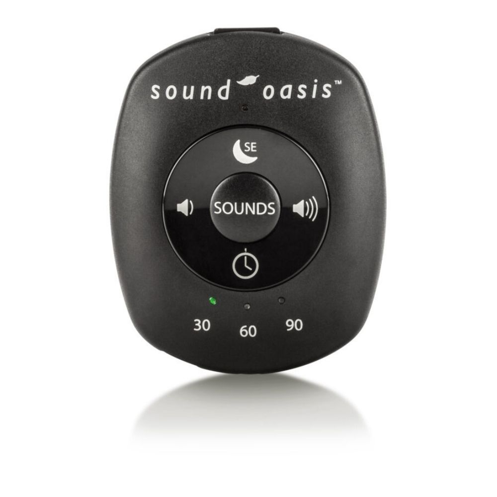 Sound Oasis S-002 mini lydterapi-apparat for tinnitus. God ved søvnbesvær, stress, afslapning m.m.