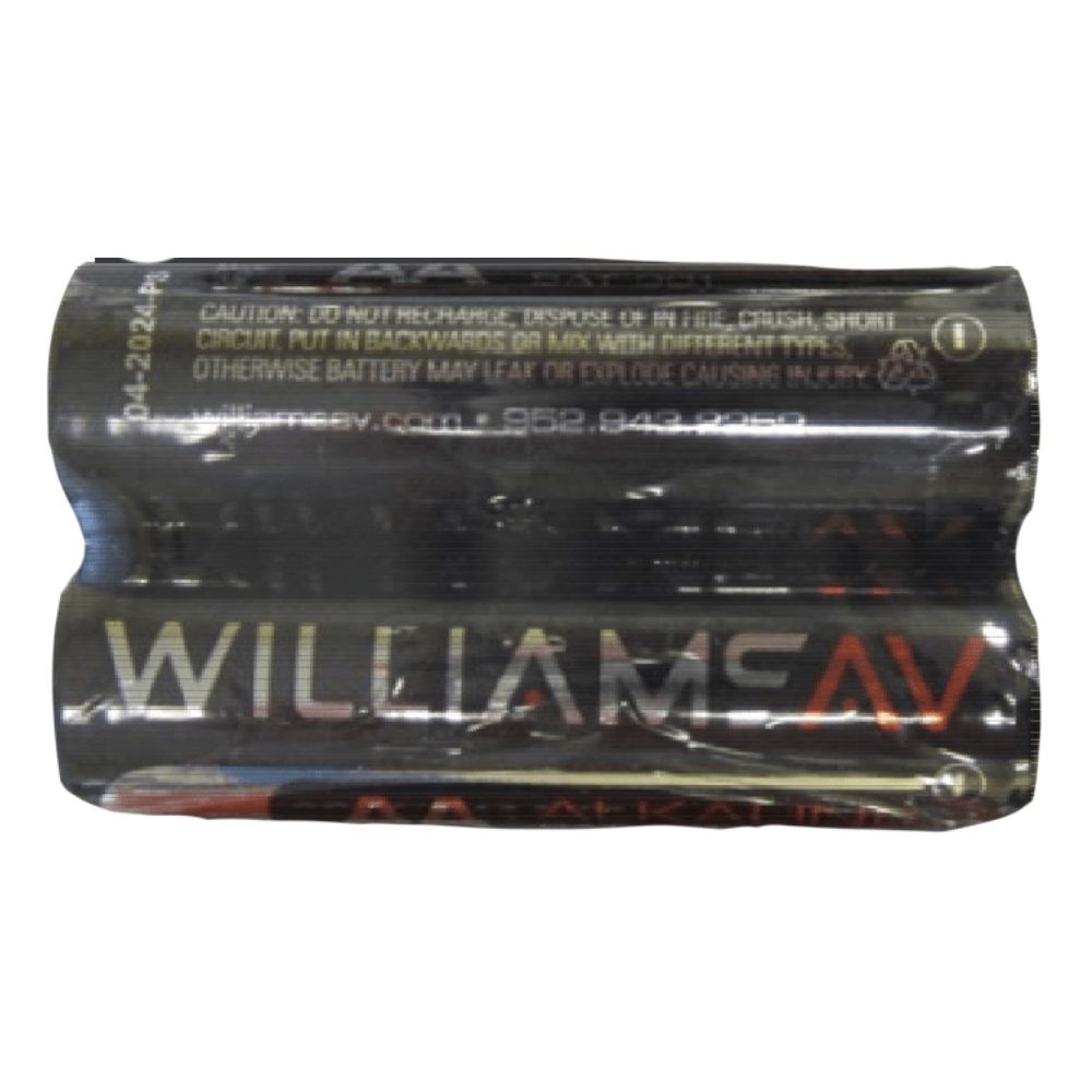 Williams AV Battery, AA, Alkaline, 1.5V (Pair)